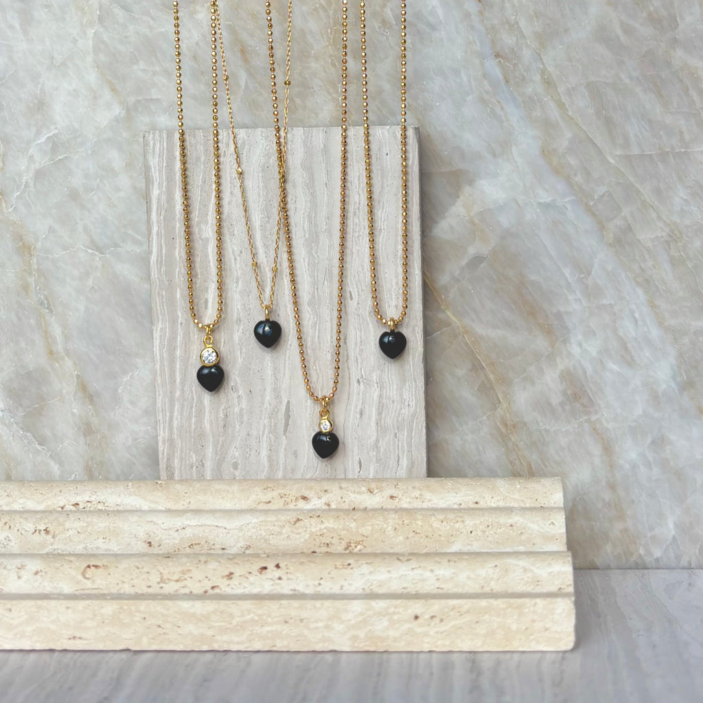 Love Heart Onyx by Julie Wettergren