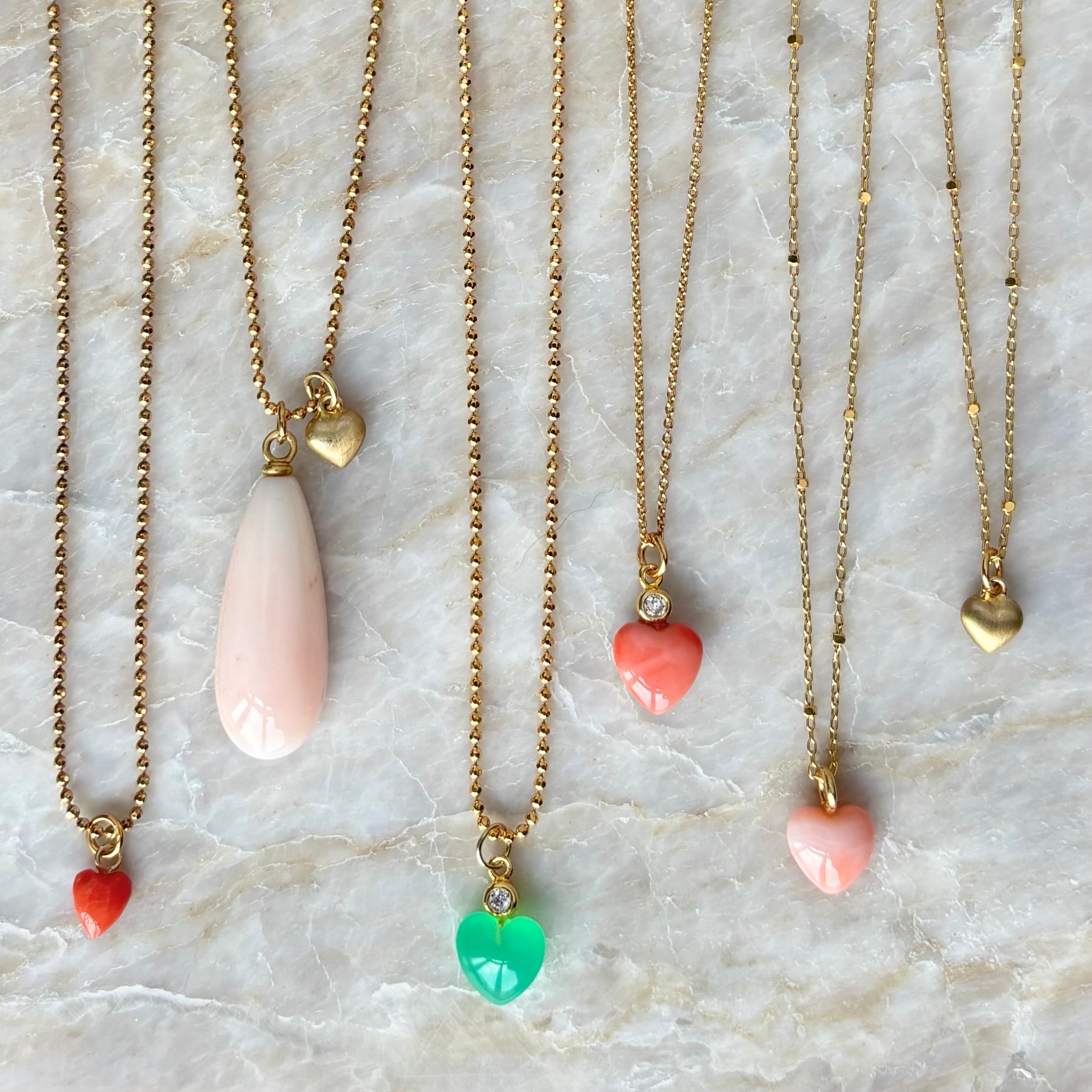 Love Heart Chrysoprase by Julie Wettergren