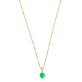 Love Heart Chrysoprase by Julie Wettergren