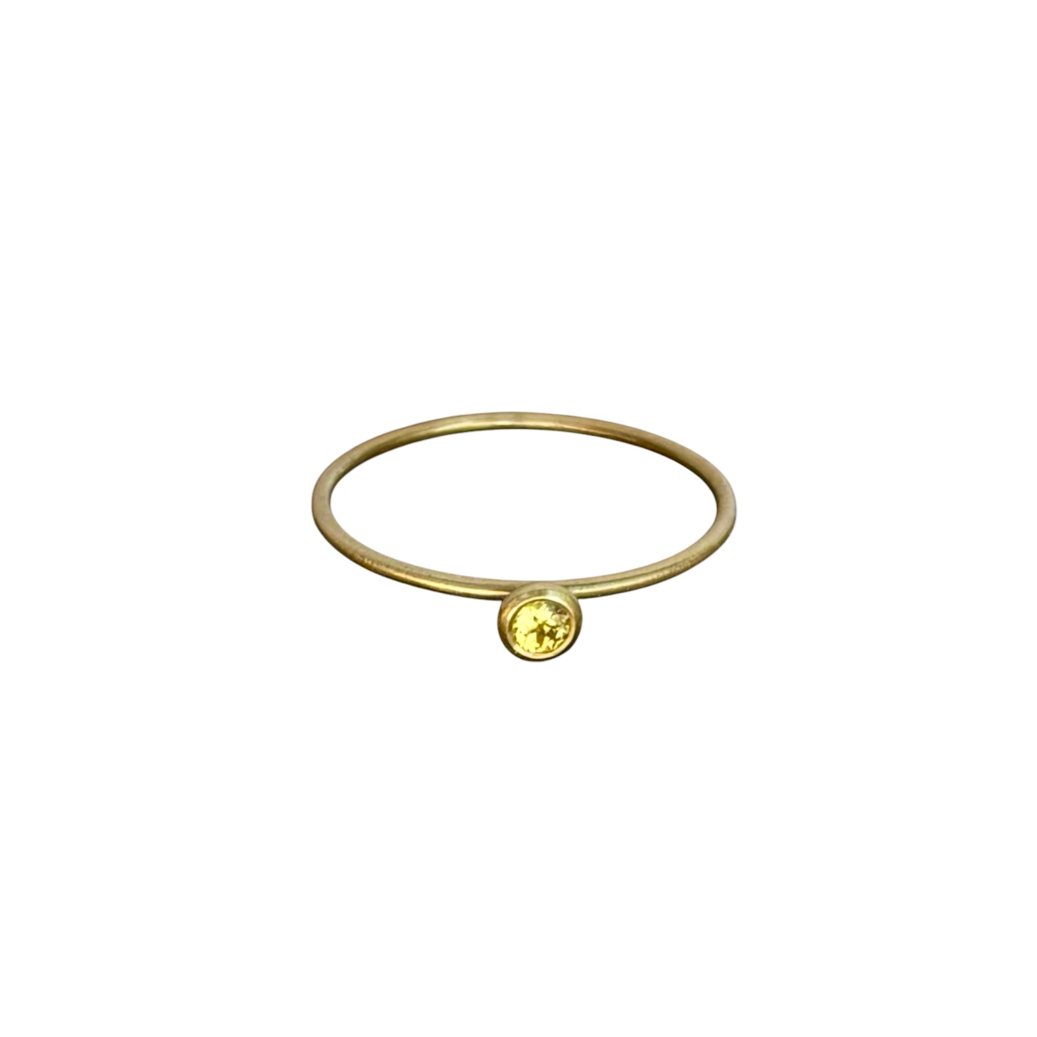 Twiggy Yellow Sapphire by Julie Wettergren