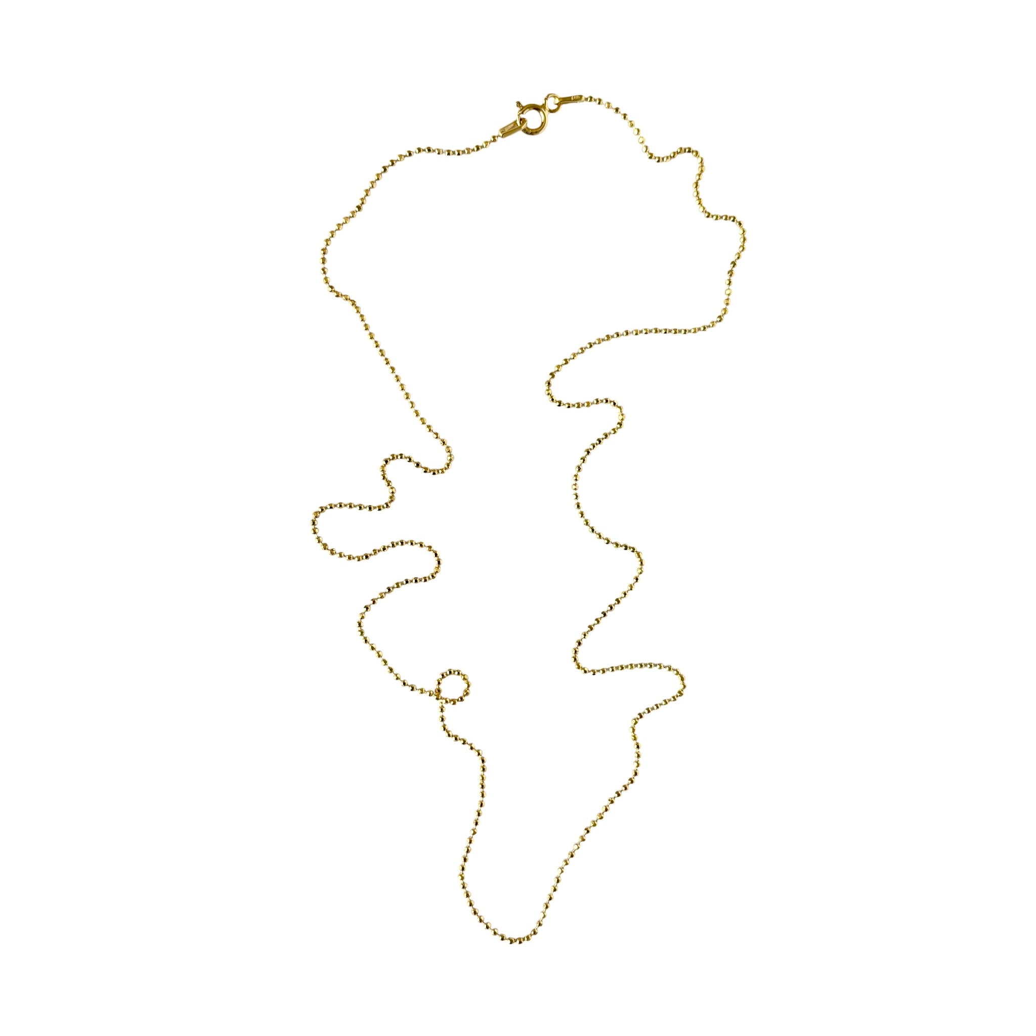 Classic Goldplated Chain – Diamond Cut by Julie Wettergren