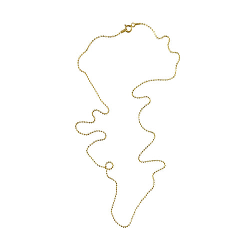 Classic Goldplated Chain – Diamond Cut by Julie Wettergren