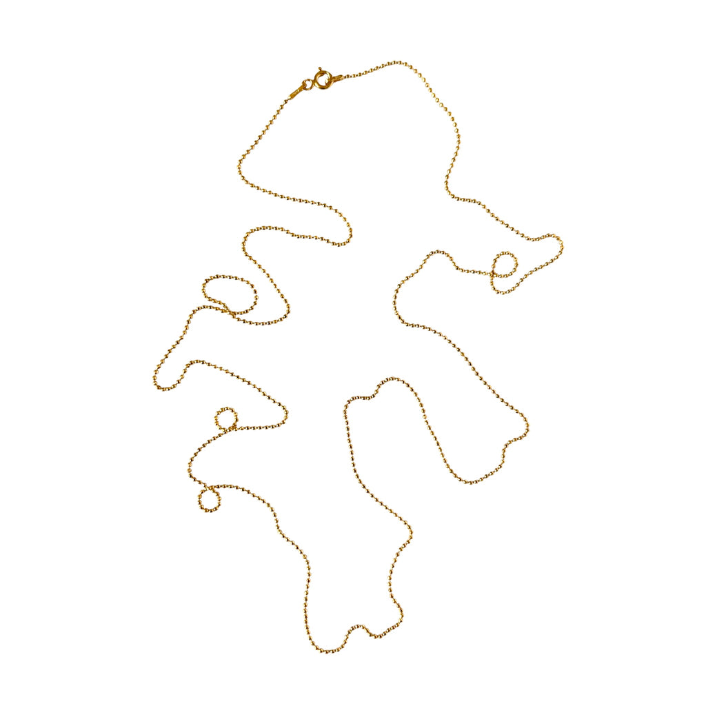 Classic Goldplated Chain – Diamond Cut by Julie Wettergren