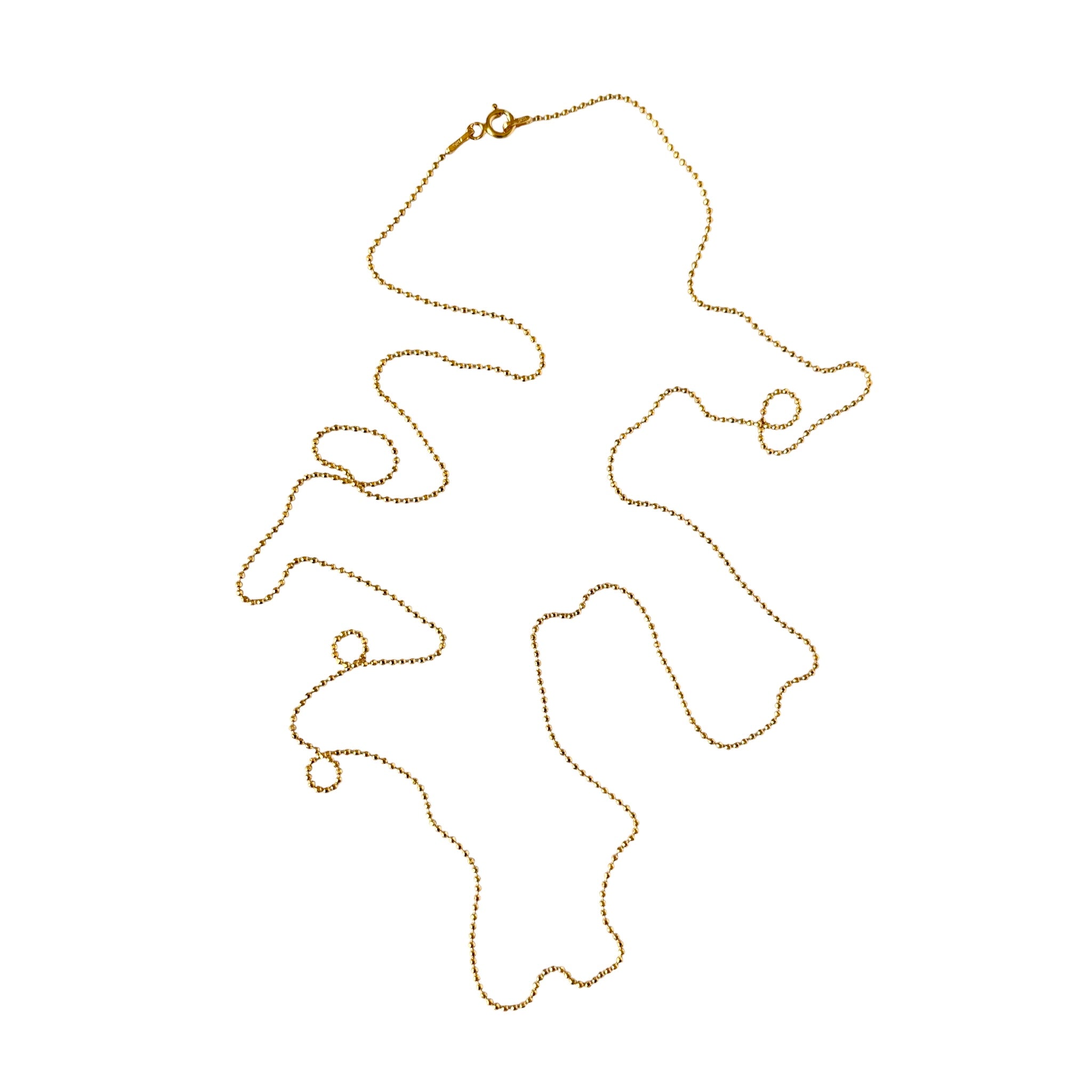 Classic Goldplated Chain – Diamond Cut by Julie Wettergren