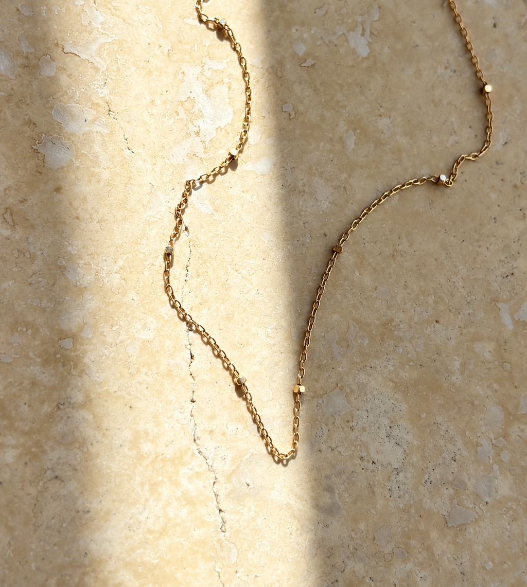Gold Saturn Chain